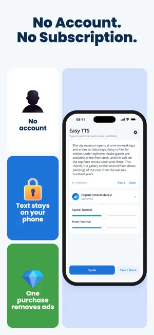 Easy TTS: Text to Speech screenshot 3