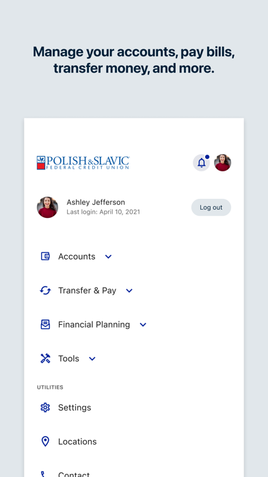 PSFCU Mobile Screenshot