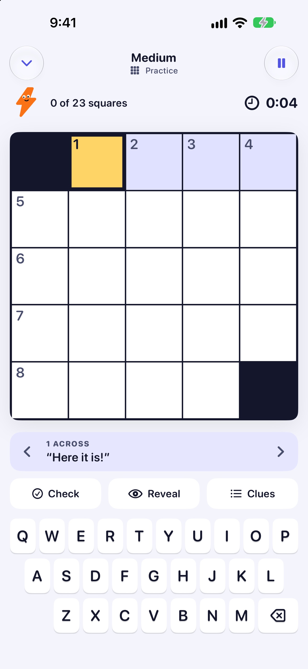 Screenshot 2 of Crossword Buddy