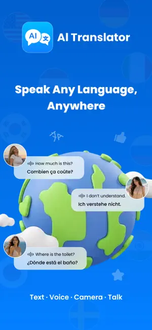 AI Translator:Voice&Talk screenshot 1