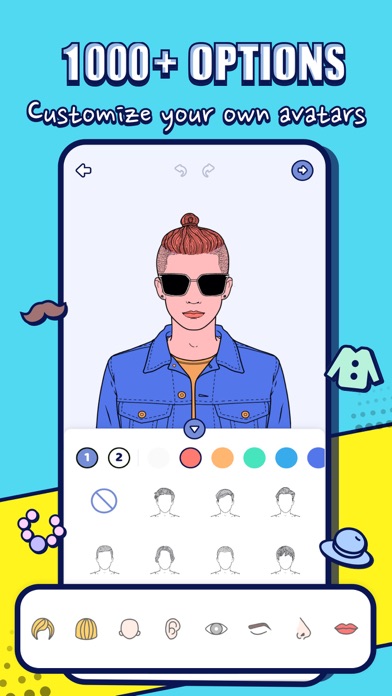 Portrait:Make Avatar Character Screenshot 4 - AppWisp.com Portrait:Make Avatar Character Screenshot 4 - AppWisp.com