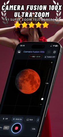 Camera Fusion Ultra Zoom 100x screenshot