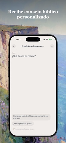 Biblia Chat – Reina Valera iPhone screenshot