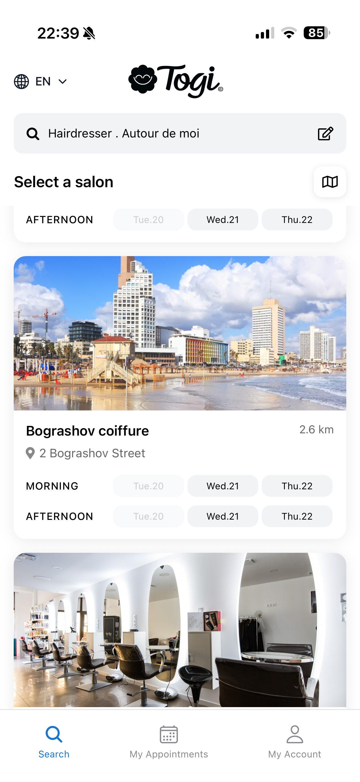 Togi: Book Anytime, Anywhere