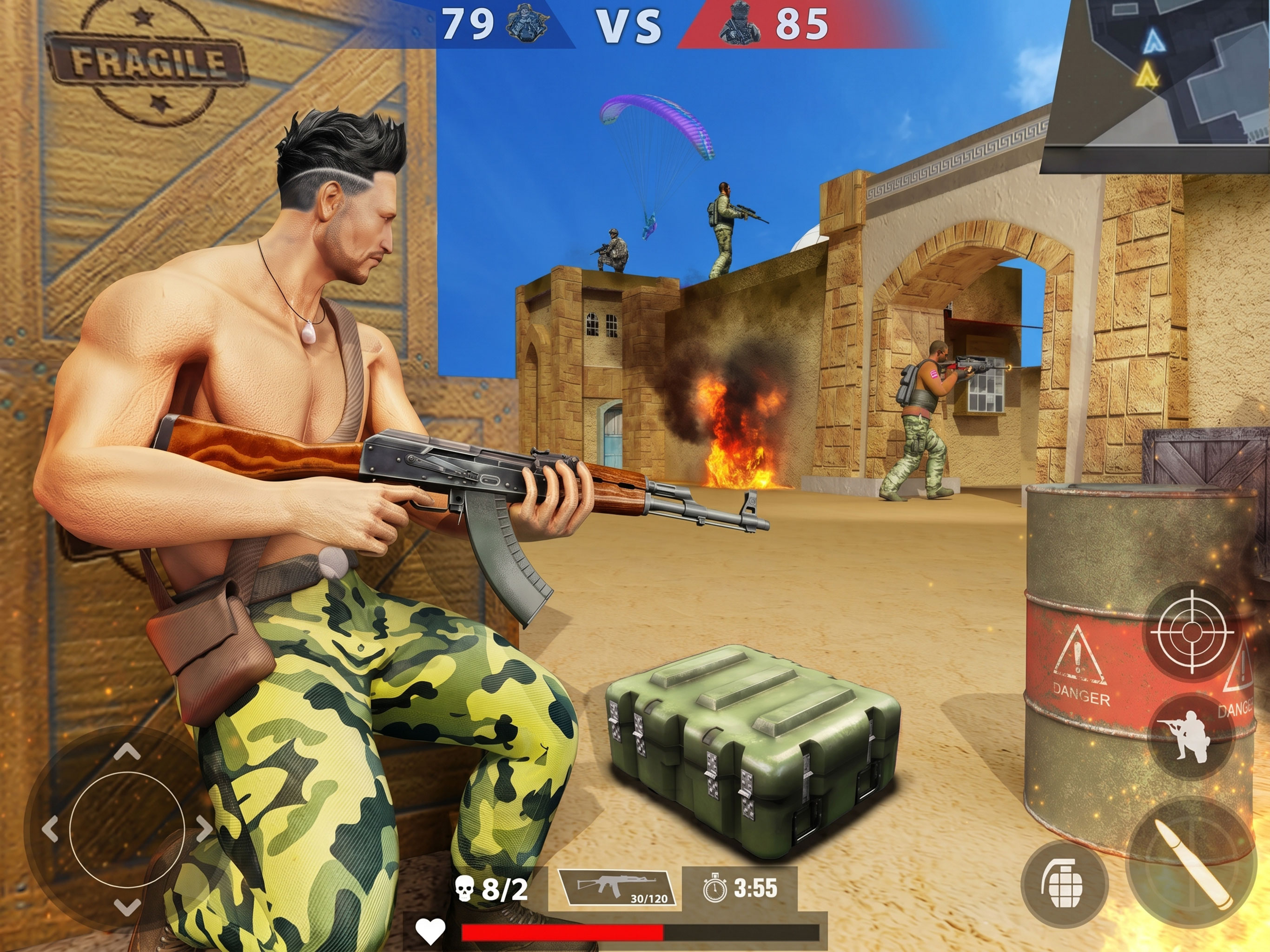 War Zone: Army Shooting Battle