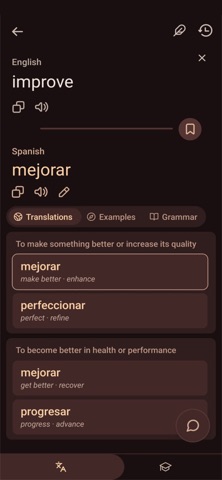 iona: Translator & Flashcards screenshot