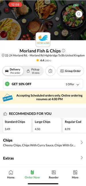 Morland Fish & Chips screenshot 2