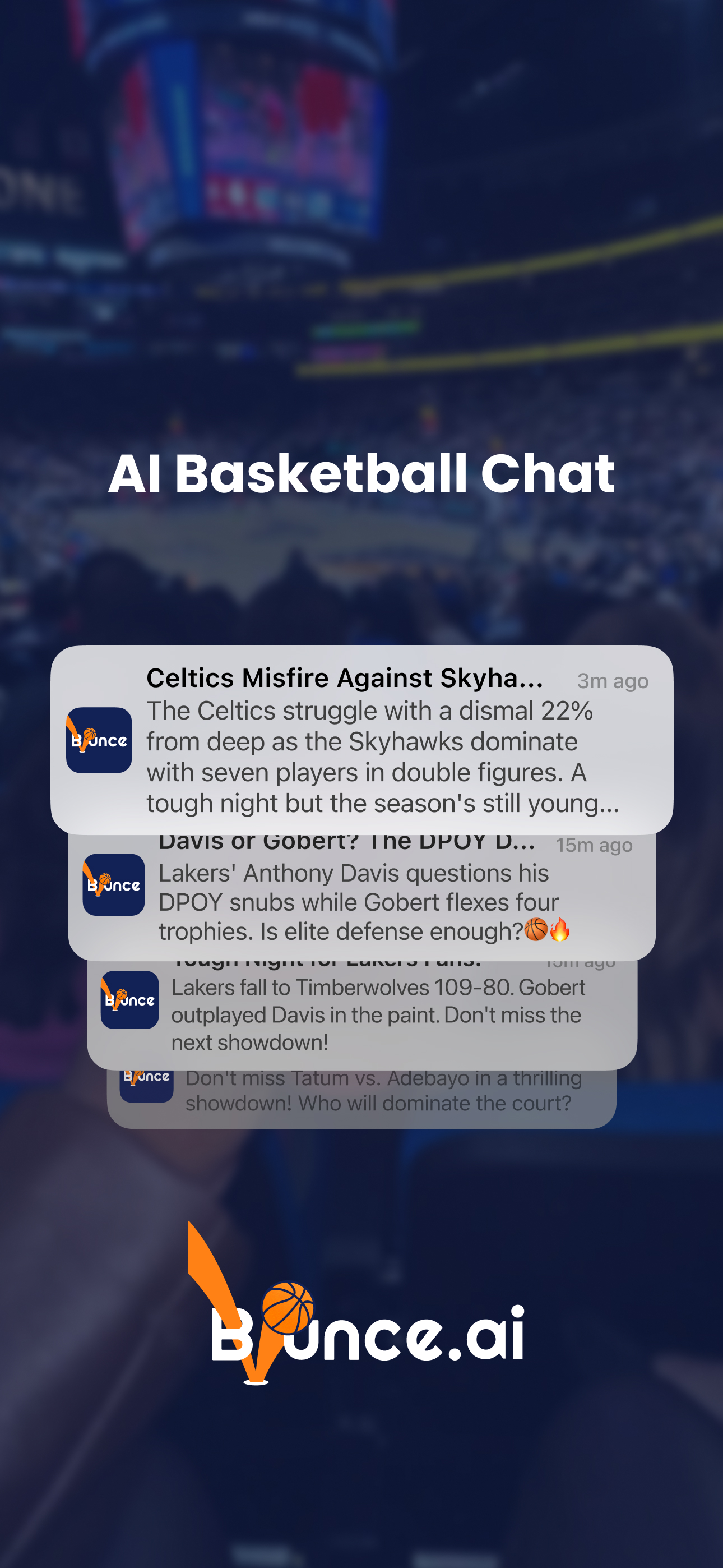 Bounce.ai - AI Sports Insights