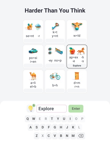 Rebuzzle: Decode the Emoji iPad screenshot