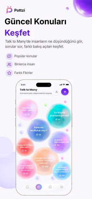 Pottzi - Talk Platform screenshot 3