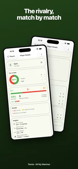 Tennis - All My Matches screenshot 4