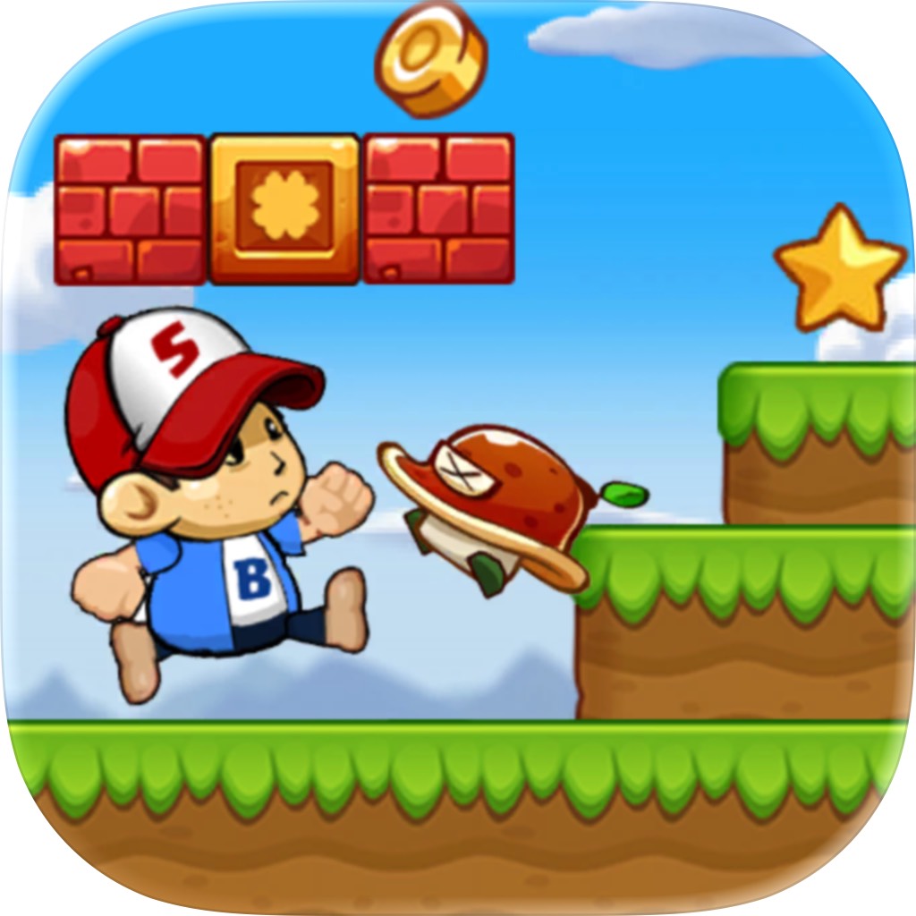 Apple App Store cover for Super Billy: Jungle Adventure