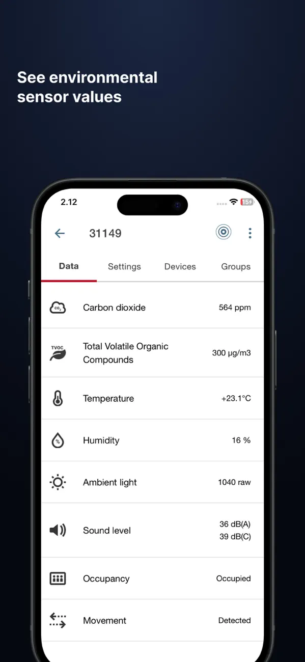 Screenshot #1 pour Helvar ActiveAhead