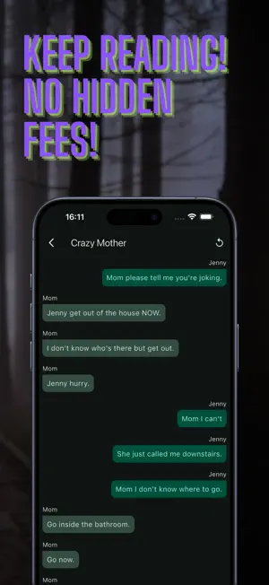 Scary Chat Stories - Addicted screenshot 4