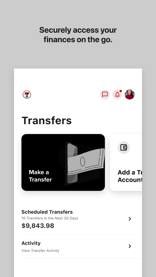 #2. Texas Tech Credit Union (iOS) 由: Texas Tech Federal Credit Union