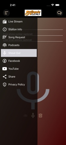 App screenshot