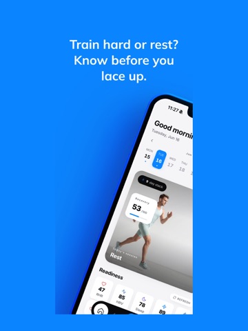 Stacked AI Fitness Coach iPad screenshot