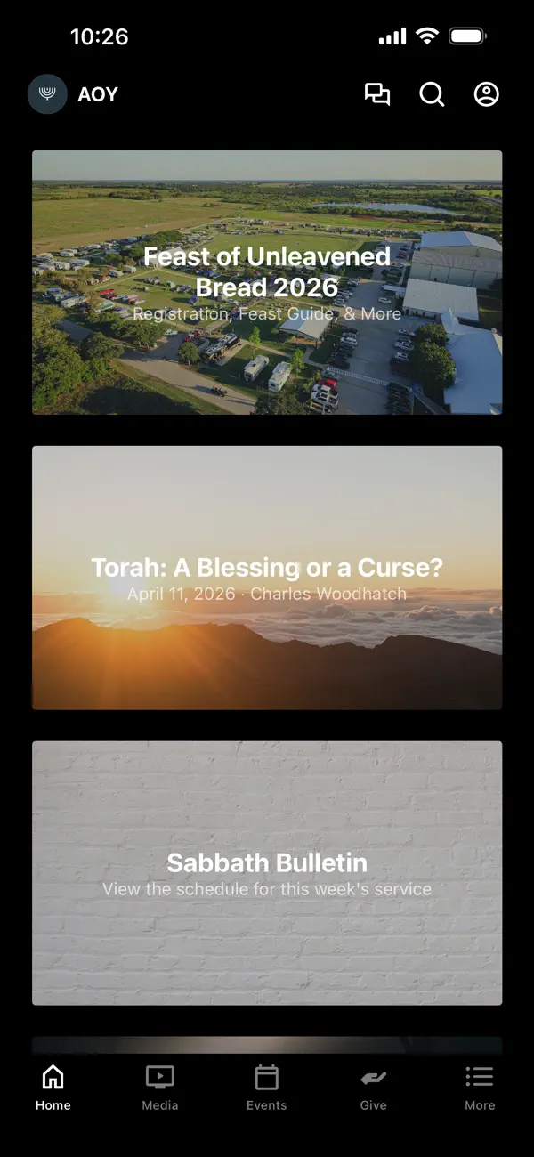 Screenshot #1 pour Assembly Of Yahweh