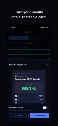 FX Trade Journal: Forex Log Screenshot 8 of 8