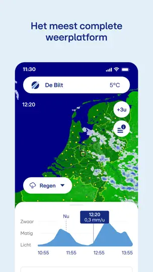 Screenshot von Buienradar - Weer auf dem iPhone 1