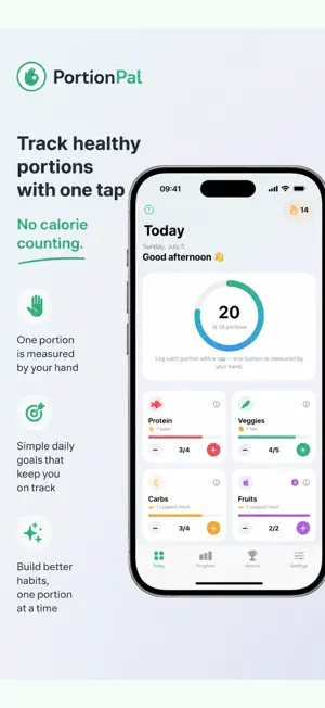 PortionPal: Portion Control screenshot 1