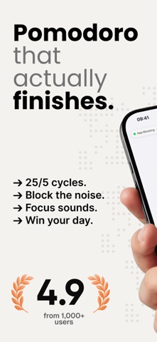 Orli — Pomodoro Timer · Focus Screenshot 1 of 9
