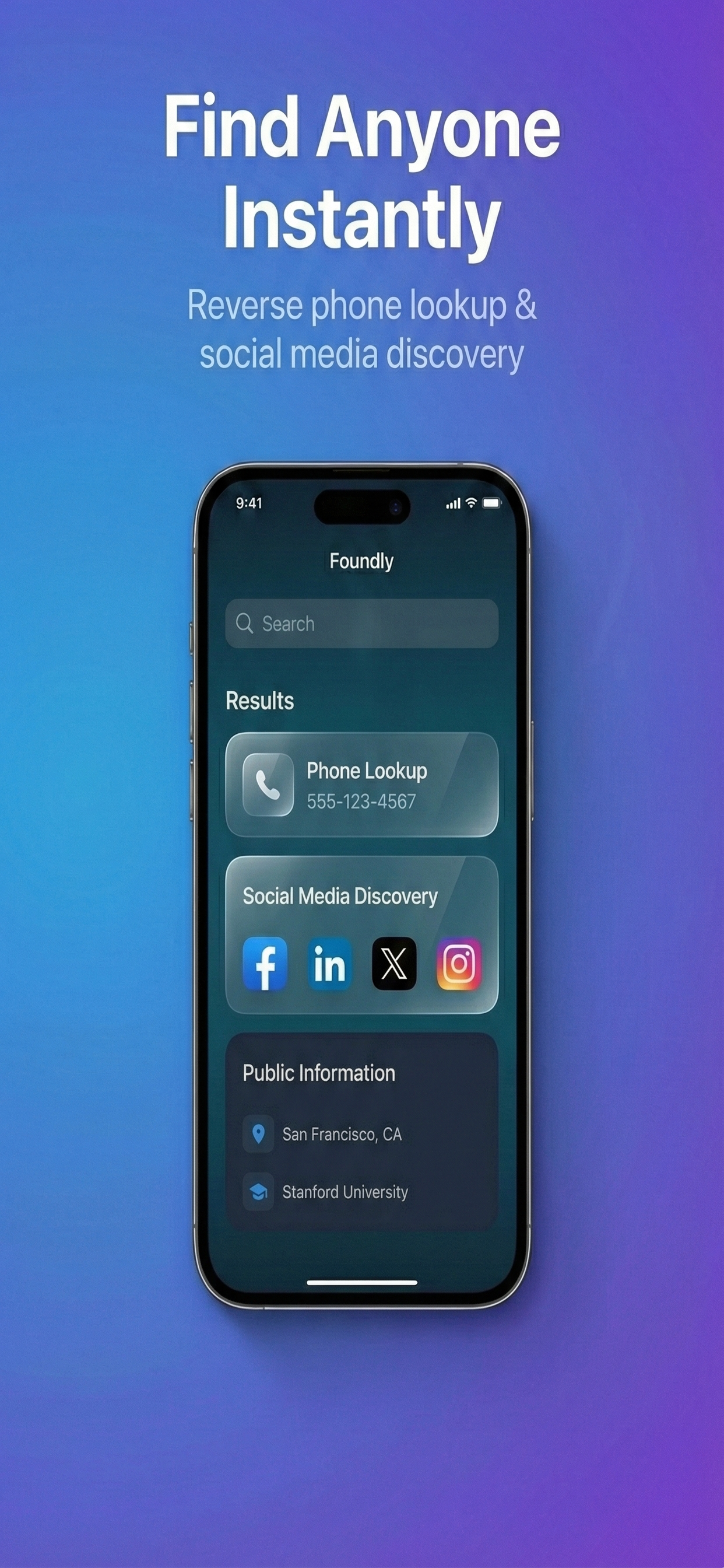 Reverse Phone Lookup - Foundly screenshot 3