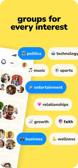 Скриншот Clubhouse на iPhone 2