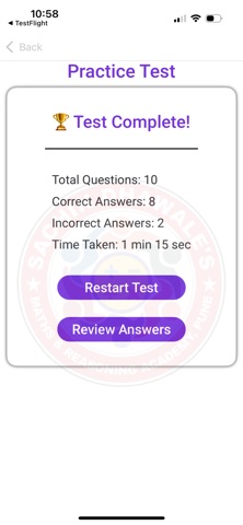 MATHS PRACTICE Screenshot 4 of 8