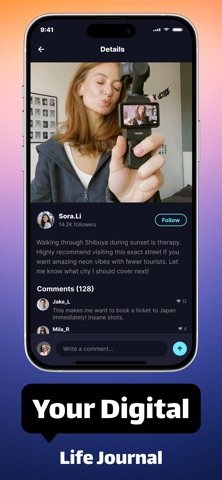 Tolmi - Chat， Share，Video iPhone screenshot