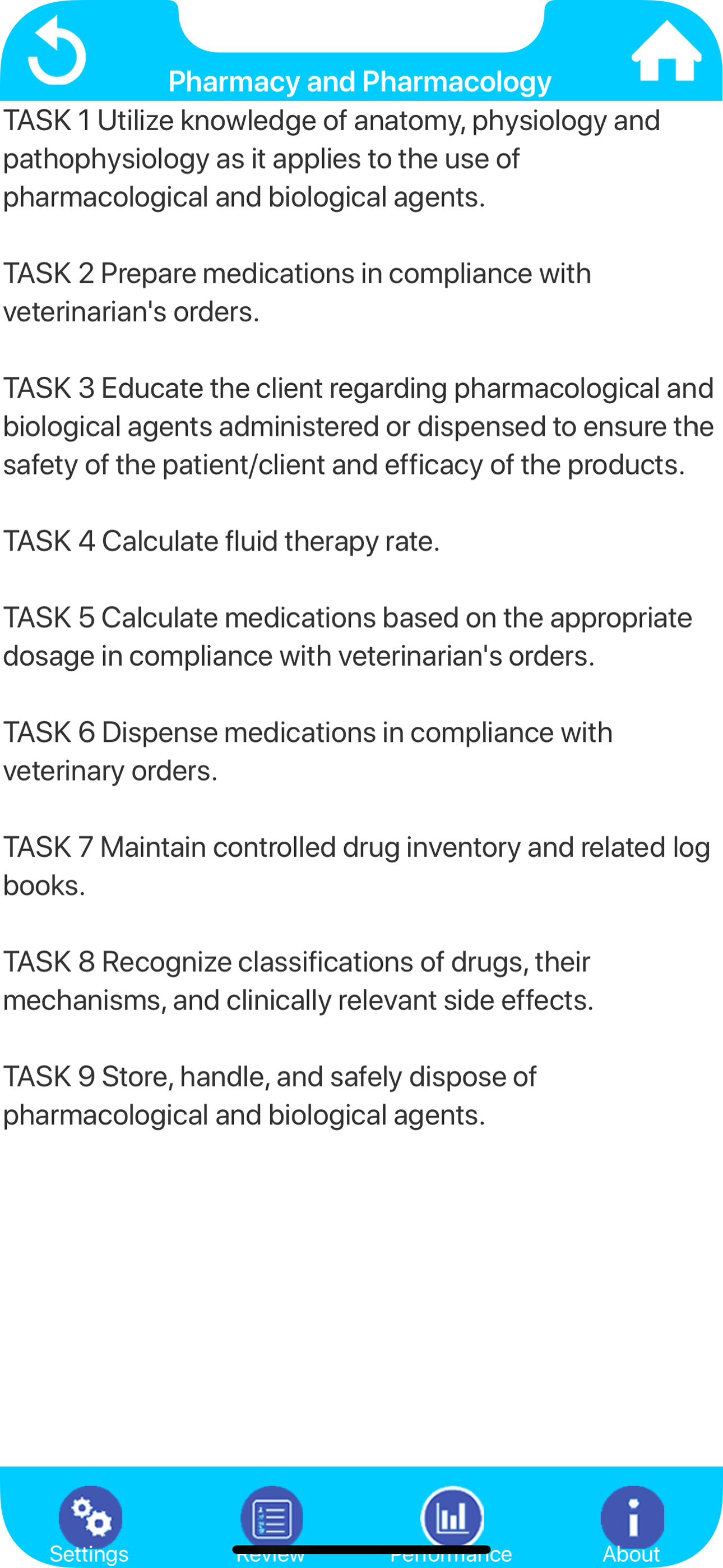 Veterinary Technician Exam screenshot 6