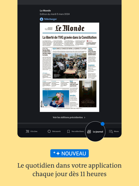 Screenshot #6 pour Le Monde, Actualités en direct