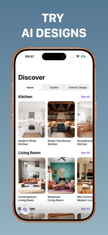 HomeAI: AI Home Photo Redesign screenshot
