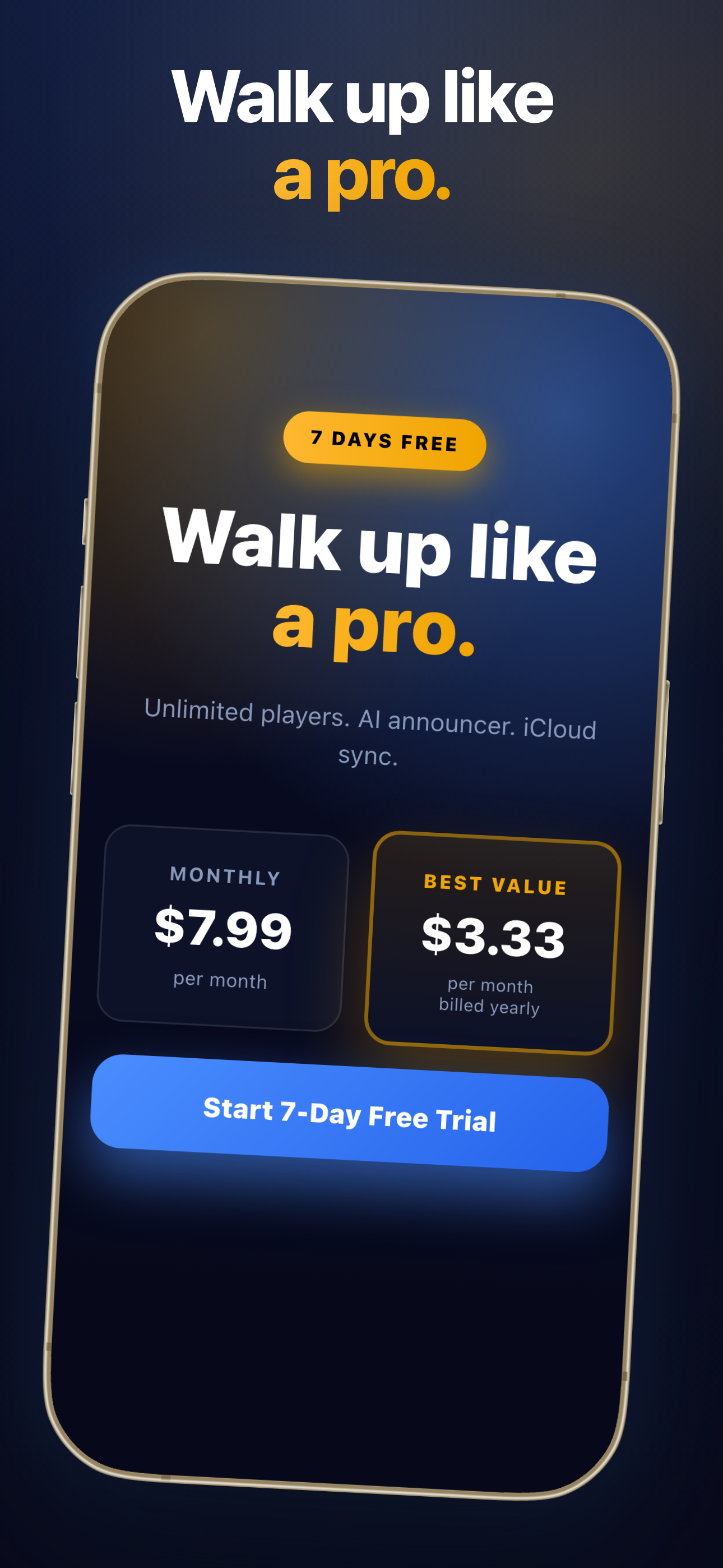 Walkup Pro: Walk Up Songs DJ