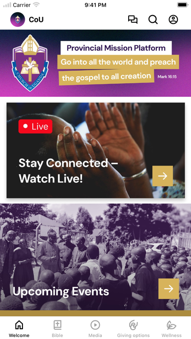 Screenshot #1 pour Church of Uganda