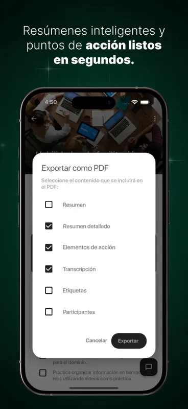 Anotar: Grabador de Reuniones screenshot 5 of 5