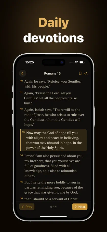 Screenshot 4 von 6 zu Bible Shorts: Watch & Study