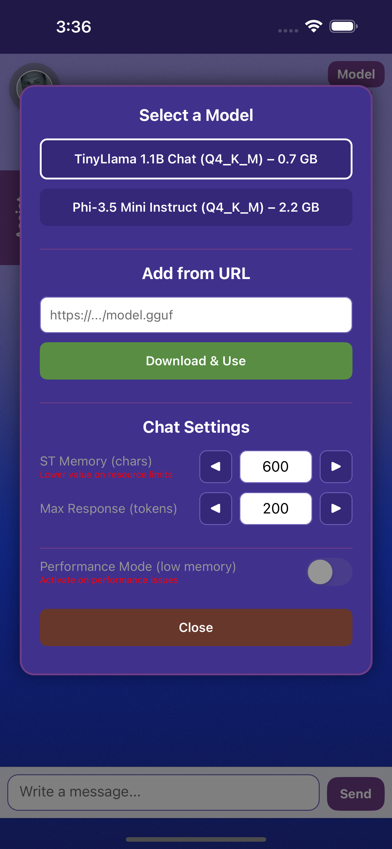 Chat App Monkey screenshot 2
