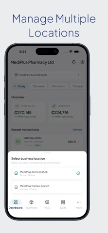 SikaPOS - Business Manager Screenshot 3 of 5