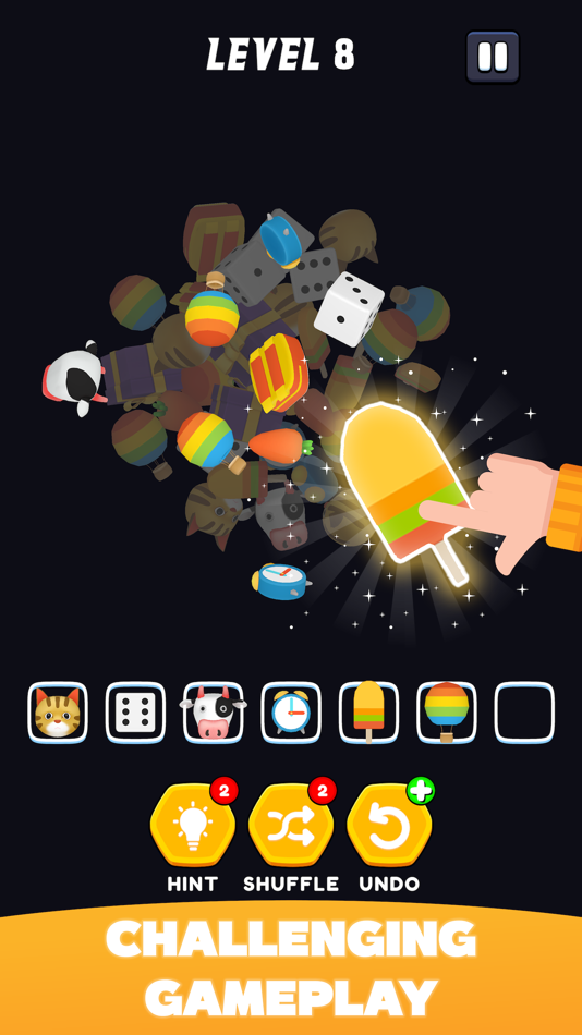 #2. Puzzle Master 3D Match 3 Game (iOS) 由: One Pixel Lab