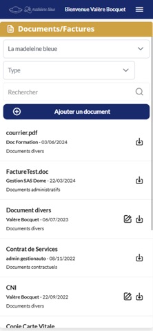 La madeleine bleue screenshot