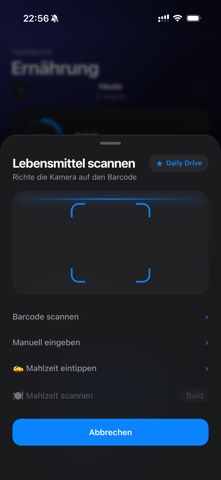 PeakFuel iPhone screenshot