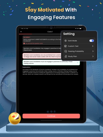CFA Exam Prep 2026: Level 1&2 iPad screenshot
