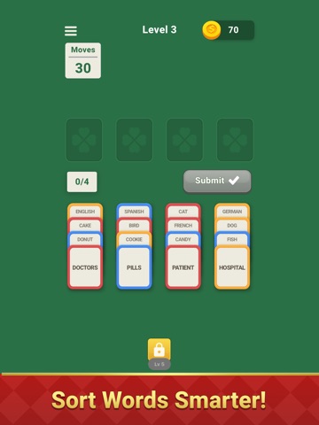 Word Solitaire Connections