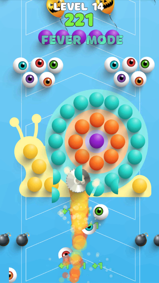 #8. Bubble Pop - Balloon Pop Slice (iOS) 由: Hoang Thi Na
