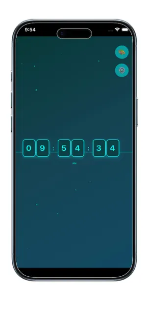 FlipClock Animated Flow screenshot 1