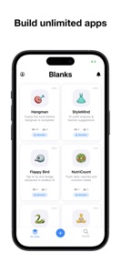 Blanks - AI App Builder screenshot