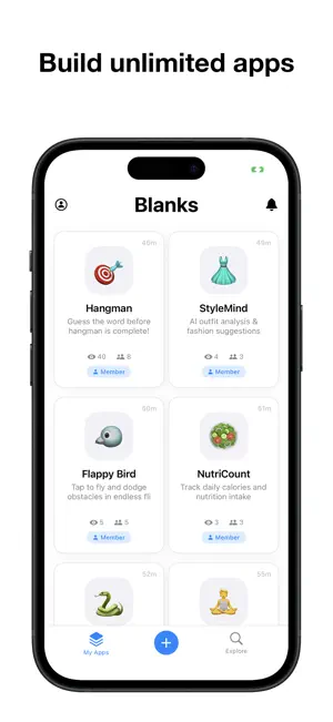 Blanks - AI App Builder screenshot 4