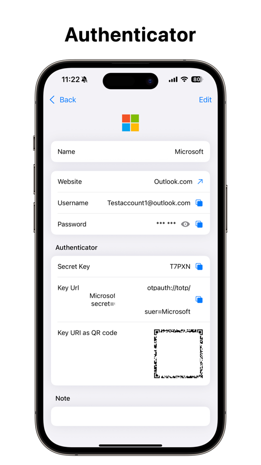 #3. Authenticator ℠ (iOS) Ved: NextGen Software LLC