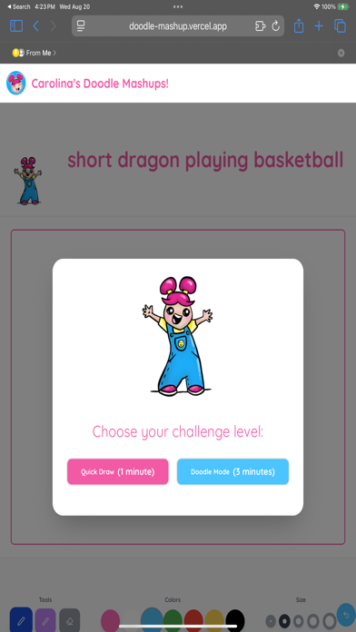 Screenshot #2 pour Doodle Mashups Game App